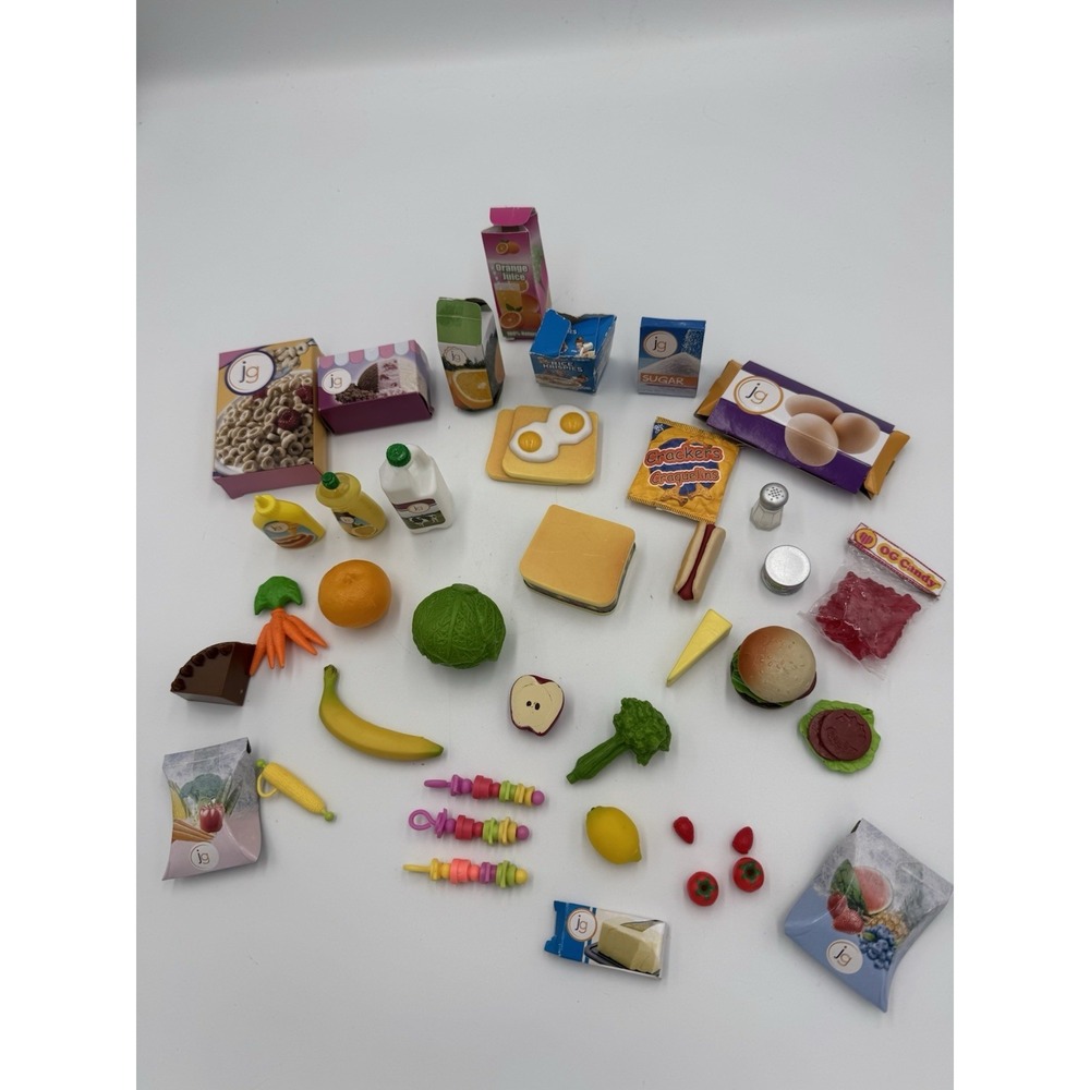 Huge Toy Food Lot Doll Food Accessories Mini Brands Mini Food Lot